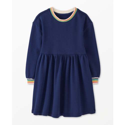Long Sleeve French Terry Dress | Hanna Andersson
