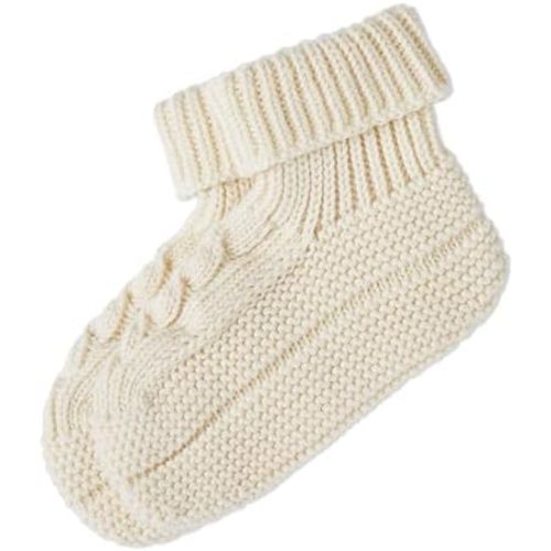 POLO RALPH LAUREN Unisex-baby Baby's Bootie with Cable 1 Pair Pack Soft Cotton Comfort