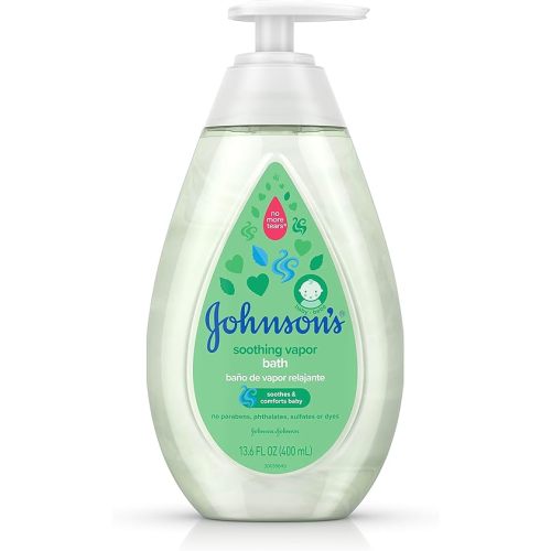 Johnsons Baby Soothing Vapor Bath 13.6 Ounce (400ml)