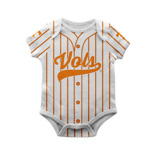 Vols Pin Stripe Baseball Onesie – Little Josie's