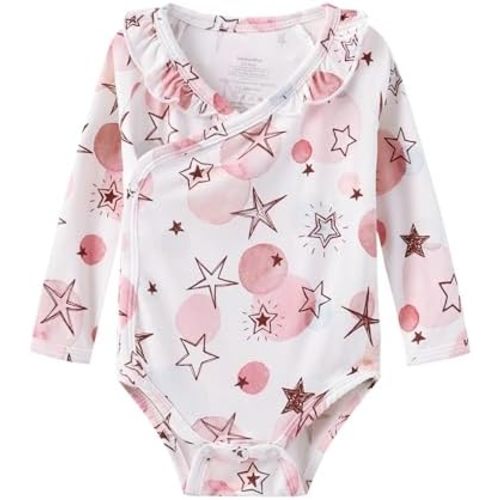 Baby Bodysuits Unisex Bodysuit Boys Girls Clothes Snap Viscose from Bamboo Infant Toddler Wear NB-24Months