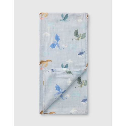 Muslin Swaddle - Magical Dragons