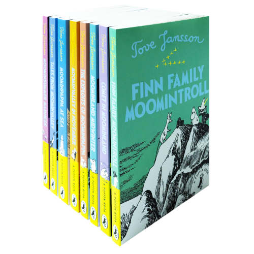 Tove Jansson Moomin Collection 8 Books Set (The Exploits of Moominpapp – Lowplex Books