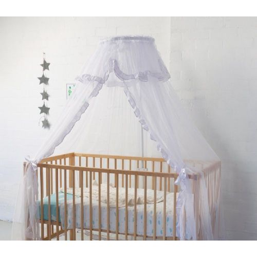 Sweet Dreams Halo Net Stand & Valance White