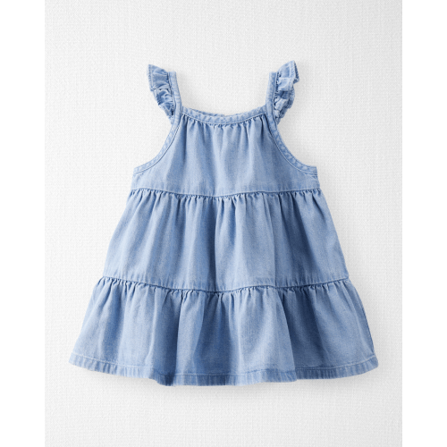 Baby Organic Cotton Chambray Dress  - Little Planet | Carter's