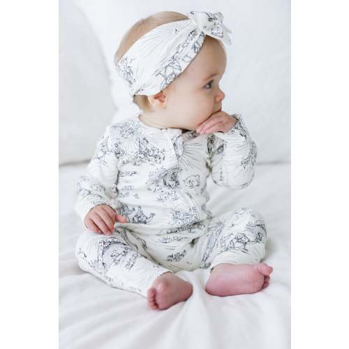 O Little Town of Bethlehem Footless Onesie PJ Cotton – Holy Pals