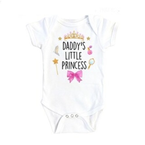 Princess Daddy - Baby Boy Girl Clothes Infant Bodysuit Funny Cute Newborn