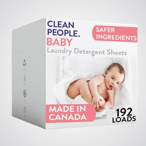 Baby Laundry Detergent Sheets - Clean People