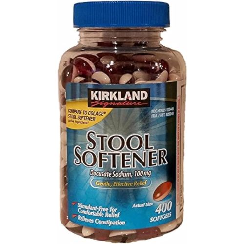 Kirkland Signature Stool Softener 100 mg, 400 Softgels