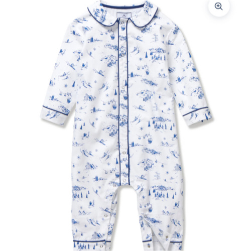 Baby's Twill Cambridge Romper in Chalet Toile