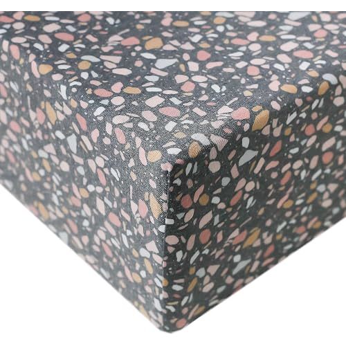 Premium Knit Baby Crib Sheets for Boys and Girls by Copper Pearl: Breathable and Soft, Fitted Crib Sheets for Standard Baby Mattresses, Crib Sheet for Registry or Shower Gift, Gemini