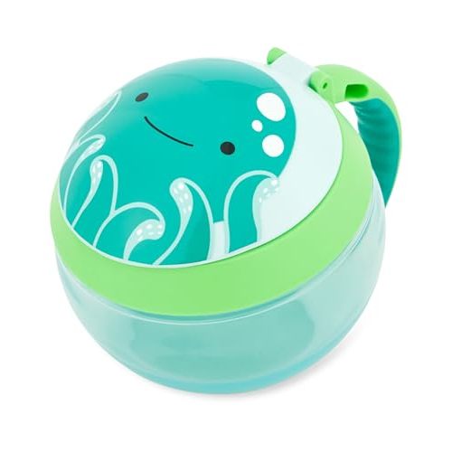 Skip Hop Baby Snack Container, Mealtime Snack Cup, Octopus