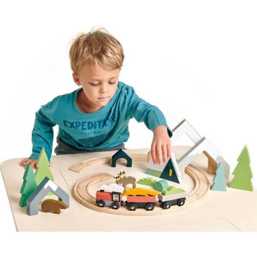 Treetops Train Set - Tender Leaf Toys | Maisonette