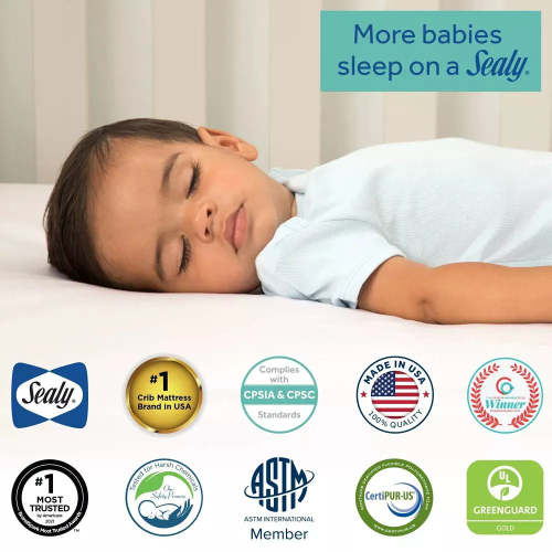 Cozy Cool 2-Stage Hybrid Crib and Toddler Mattress