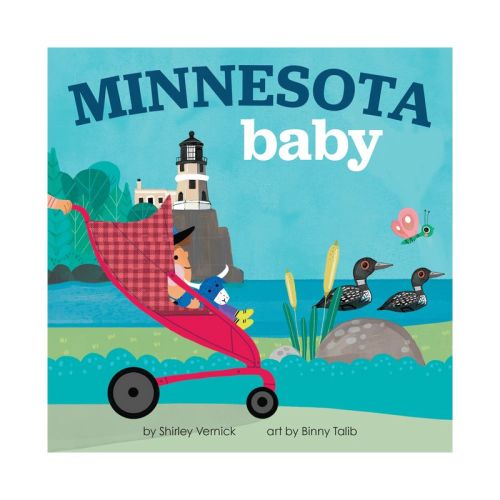 Minnesota Baby - (Local Baby Books) by Shirley Vernick (Board Book)