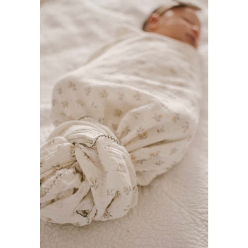 Posy Floral Swaddle | Soft Baby Wrap | Mae & Rae– Mae and Rae