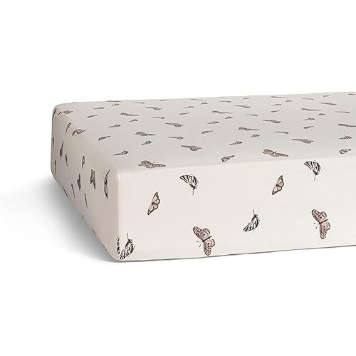 Parker Baby Soft & Durable Fitted Baby Crib Sheets | Snug Fit for Standard Crib Mattresses | Machine Washable, Fade-Resistant & Modern Nursery Designs