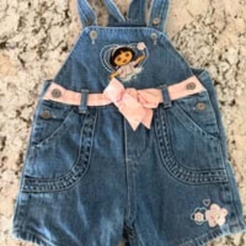 Dora the Explorer Shortalls