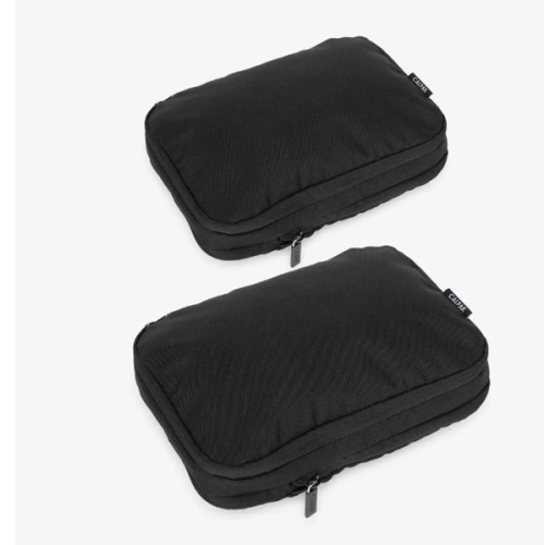 Small Compression Packing Cubes - BLACK