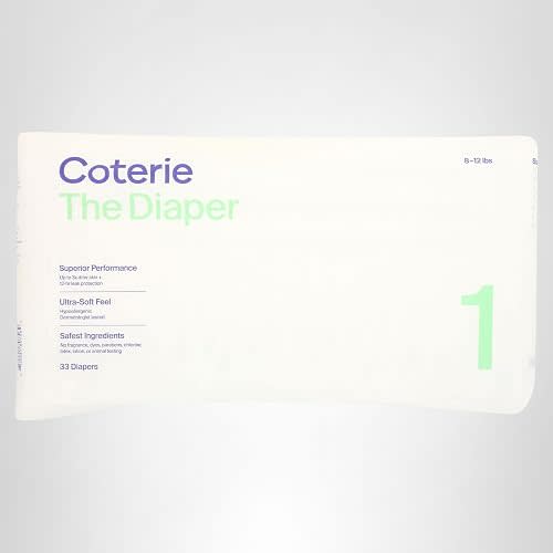 Coterie Diapers Size 1, 33 CT