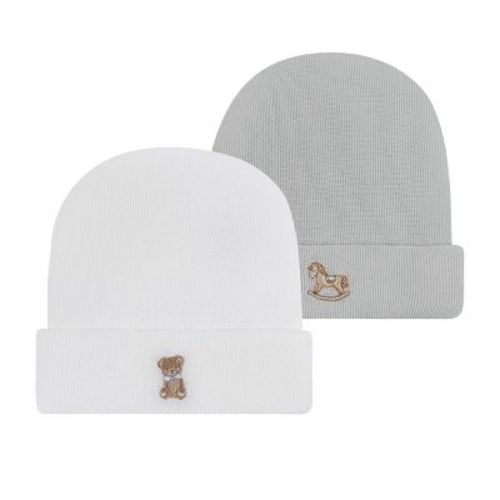 Ely's & Co. 2pk Newborn Hospital Hats