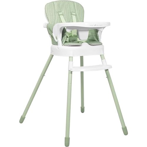 Baby Delight Ascent | 3-in-1 Highchair | Converts to Booster Seat and Playroom Chair | Green