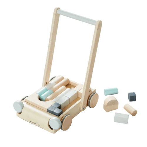 Plan Toys Baby Walker With Blocks, PBK