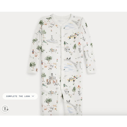 RL Baby x Riley Sheehey Cotton Coverall