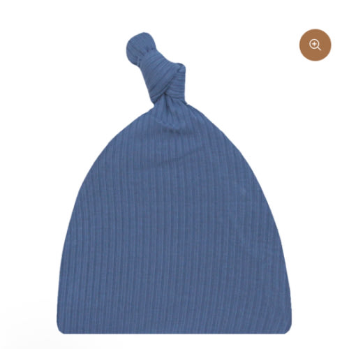 Harrison Ribbed Top Knot Hat