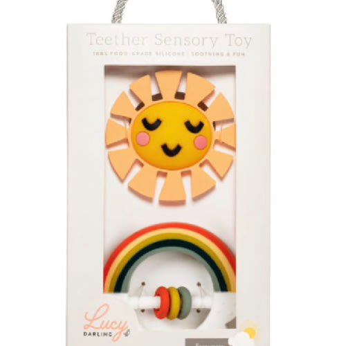 Little Rainbow Baby Teether Toy Set by Lucy Darling | Barnes & Noble®