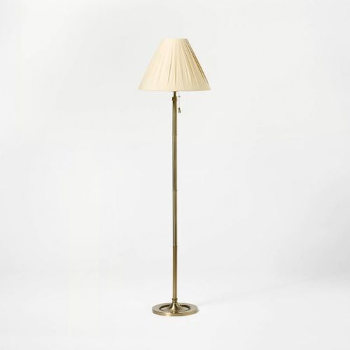 Fluted Brass Floor Lamp - Threshold™ designed with Studio McGee