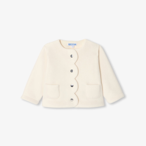 Baby girl fleece cardigan 3-6M