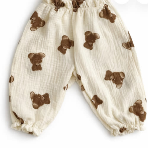 Organic Cotton Muslin Baby Pants, Soft Unisex Bloomers, Boho Toddler Trousers, Gauze Kids Clothing - Etsy