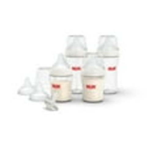 NUK Perfect Match Baby Bottle & Pacifier Set, 7 Piece Newborn Gift Set