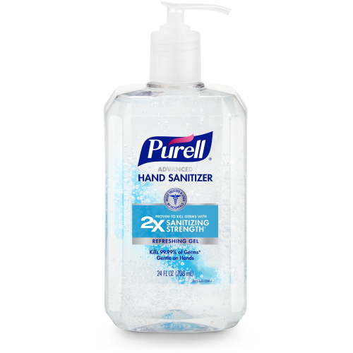 PURELL® Advanced Hand Sanitizer Refreshing Gel, 24 oz Pump Bottle (Adult)