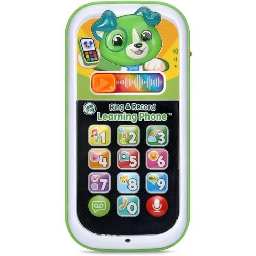 LeapFrog Scout's Ring and Record Learning Phone, Infant Pretend-Play Toy