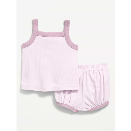 Ribbed Cami Tank and Shorts Set for Baby