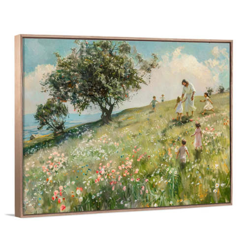 Embrace - Framed Canvas