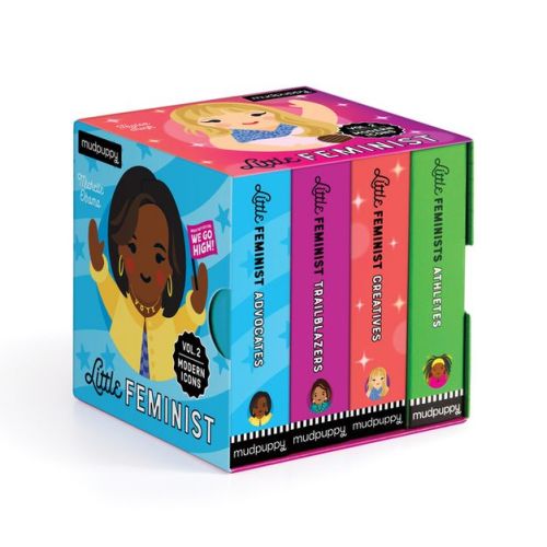 Little Feminist Board Book Set Volume 2: Modern Icons - by Mudpuppy
