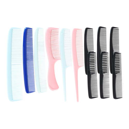Conair 12-Piece Comb Set, All-Purpose Hair Styling Pack for Every Hair Type & Style