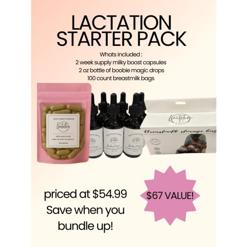 Lactation starter pack bundle