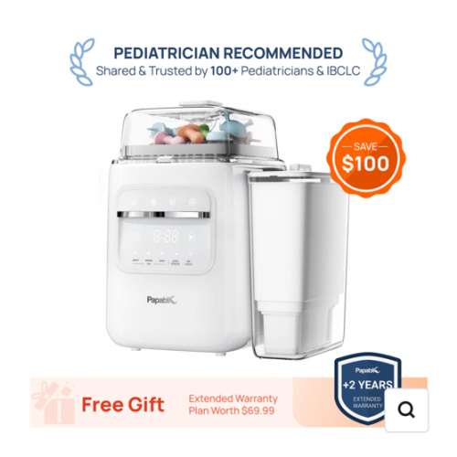 Papablic SafeguardPlus™ Baby Bottle Washer System