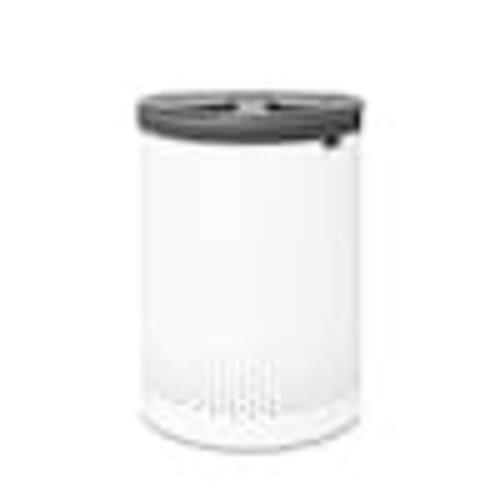 Brabantia 14.5 Gal. (55L) Laundry Sorter with Black Plastic Lid 304903