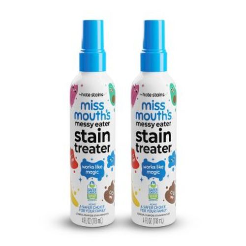 Miss Mouth's Messy Eater Treater Spray Bottle Liquid Stain Removers - 4oz/2ct