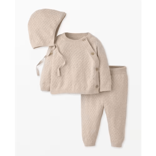 3-Piece Baby Sweater Set | Hanna Andersson