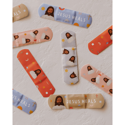 Jesus Heals Bandages
