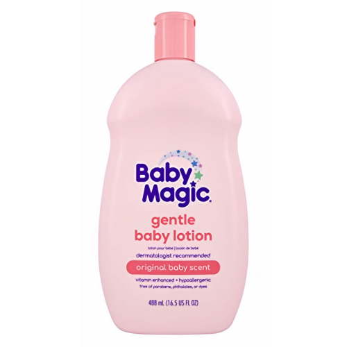Baby Magic Gentle Baby Lotion Original Baby Scent - 16.5 Oz (Pack of 5)