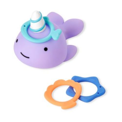 Skip Hop Baby Bath Toy, Zoo Narwhal Ring Toss — buybuy BABY
