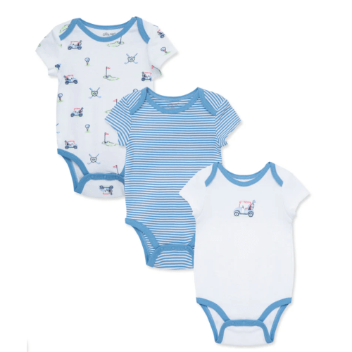 Golf Club 3-Pack Bodysuits