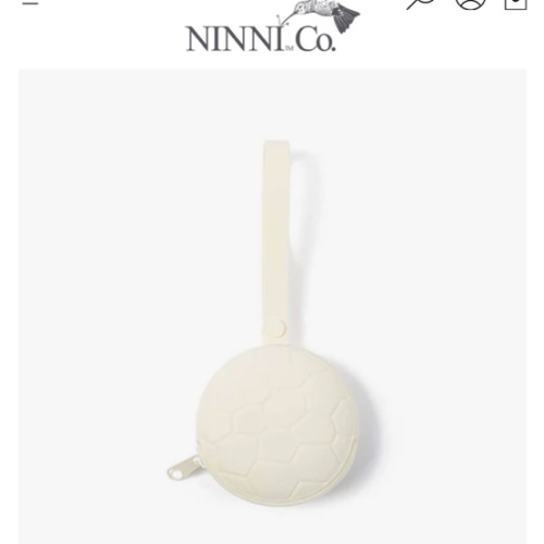 Pacifier Case - Off White